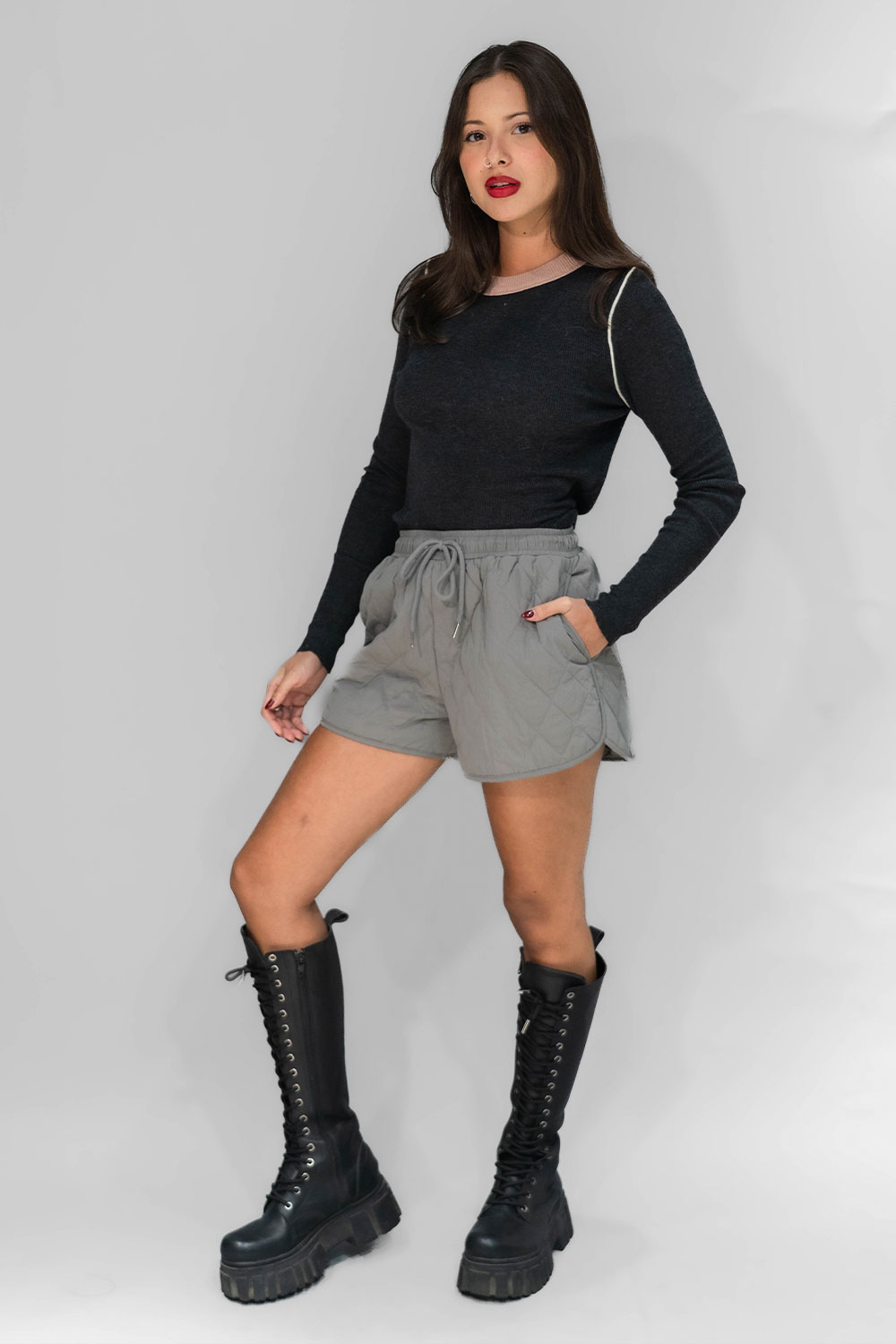 Shorts Acolchado