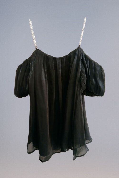 Blusa Seda sin Hombro - Imagen 3