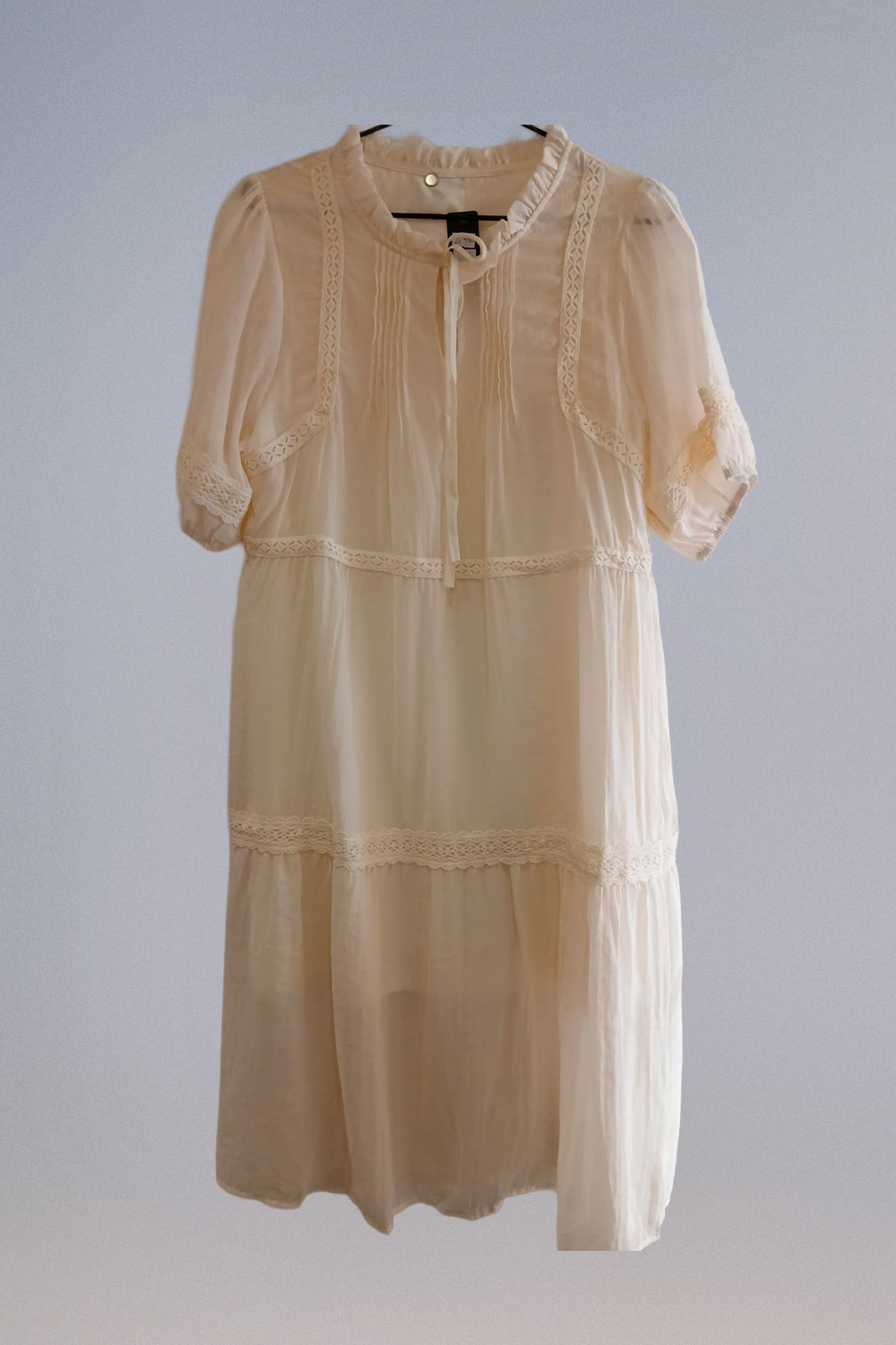 Vestido Midi con Puntilla - Imagen 5