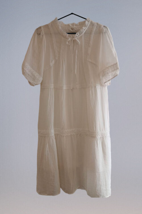 Vestido Midi con Puntilla - Imagen 4