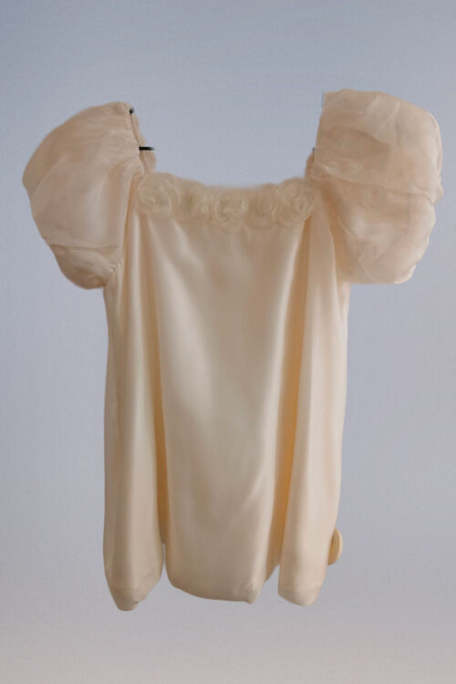 Blusa Seda con Flores - Imagen 4