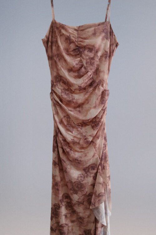 Vestido Tull Estampado - Imagen 3