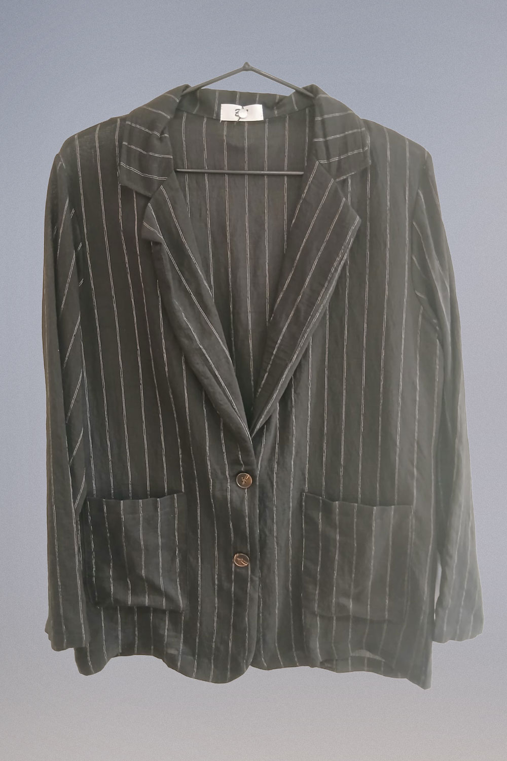 Blazer Lino Rayado - Imagen 4