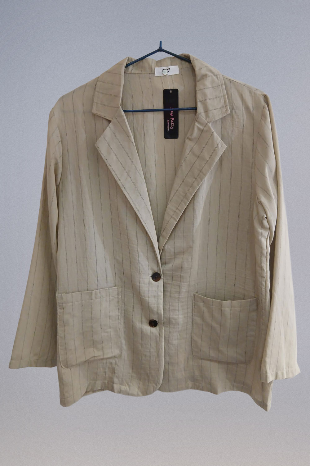 Blazer Lino Rayado - Imagen 3