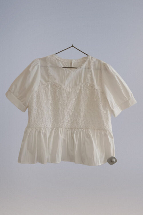 Blusa Combinada con Macrame - Imagen 3
