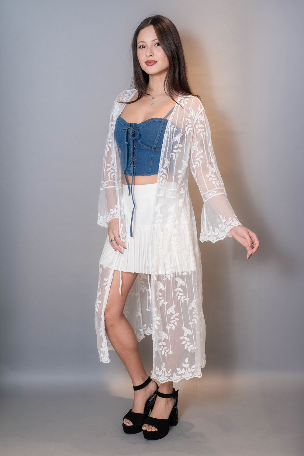 Kimono Encaje - Imagen 2