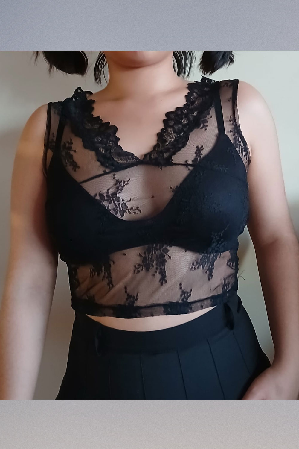 Polera Encaje