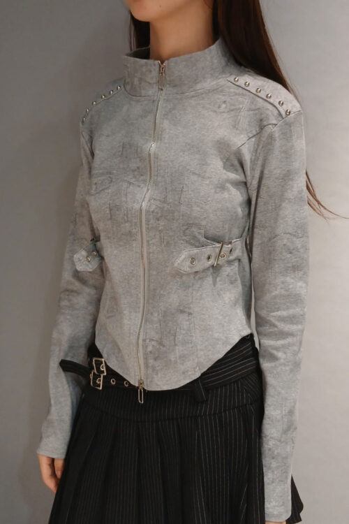 Alternative view of Campera Modal con Hebillas