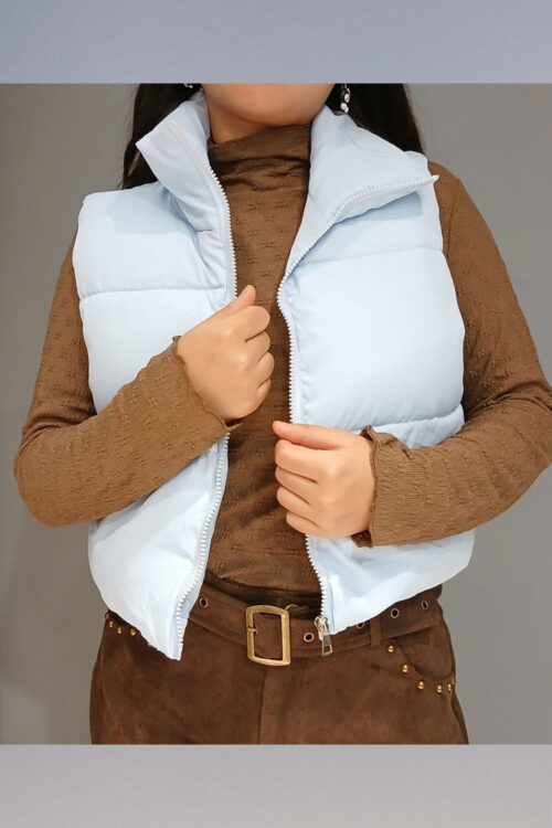 Puffa Crop sin Manga