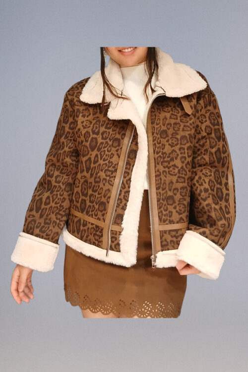 Aviadora Gamulan Animal Print