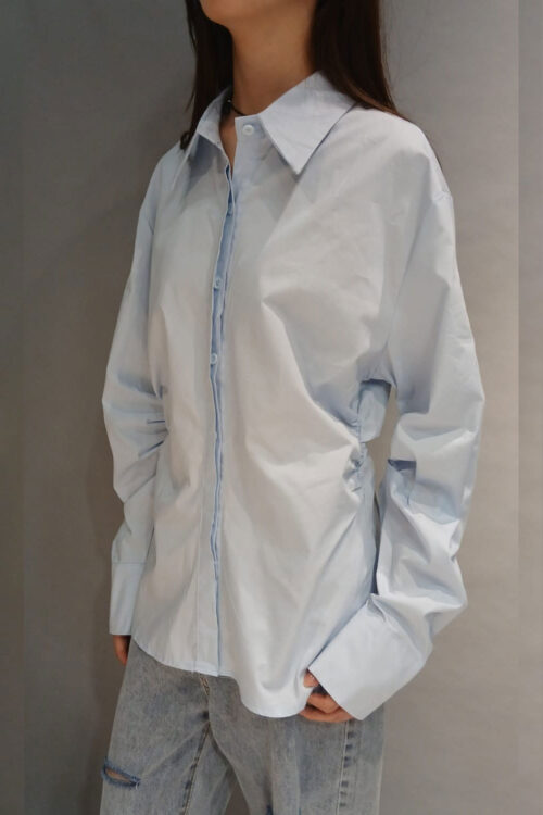 Alternative view of Camisa Poplin con Frunce