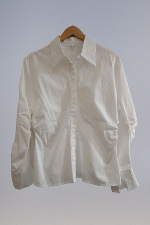 Camisa Poplin con Frunce - Imagen 4