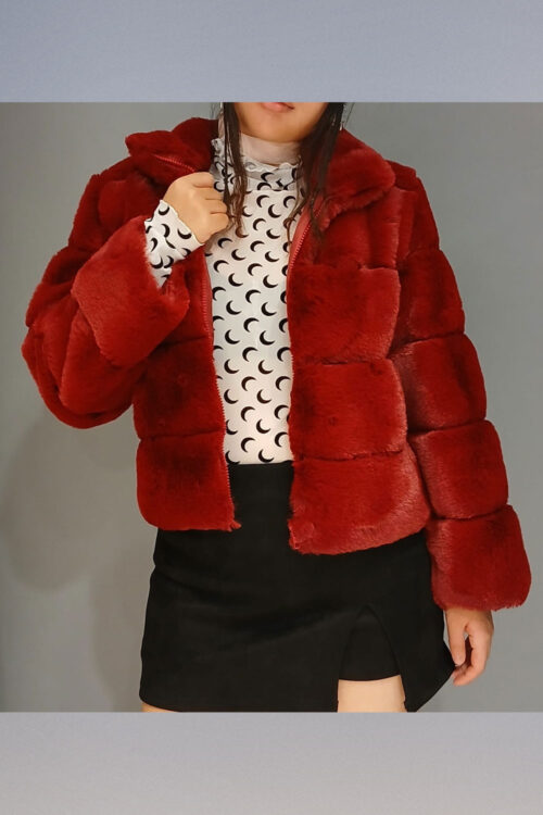 Alternative view of Chaqueta de Pierl Suave con Cierre