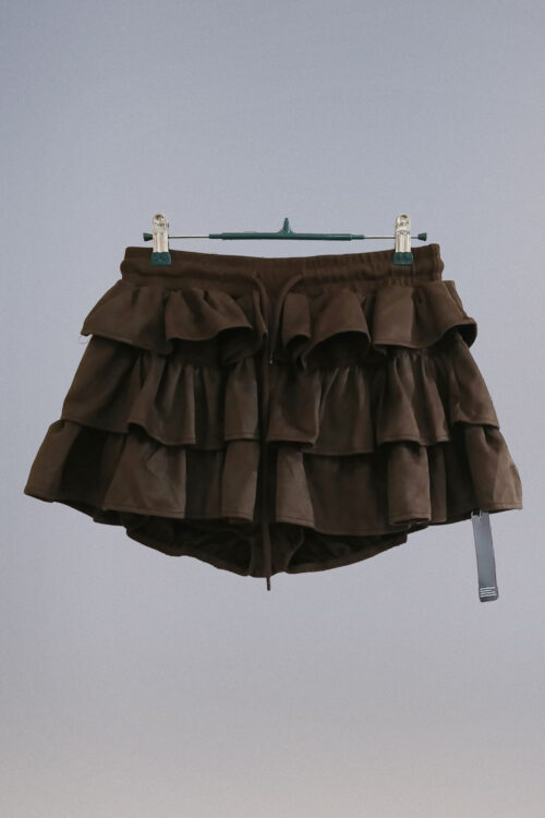 Minifalda Gamuza Volados - Imagen 3