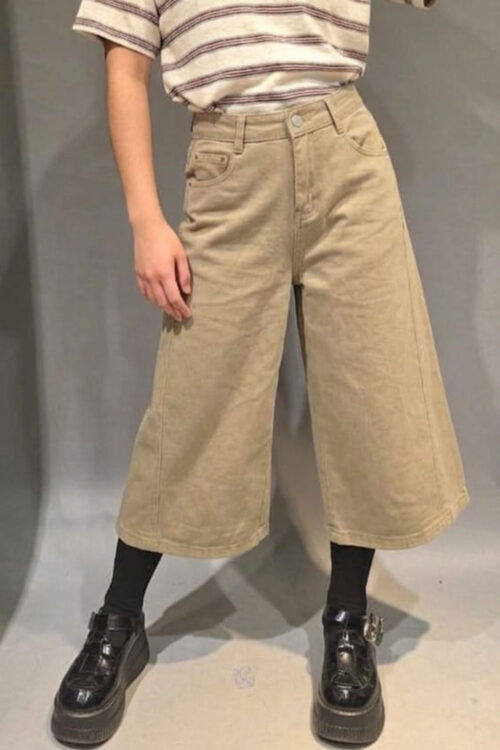 Bermuda Denim Color Elastizado