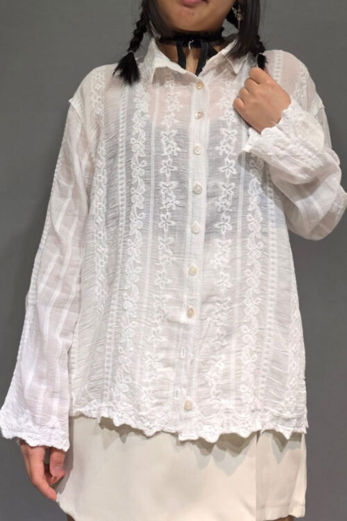 Blusa Broderie