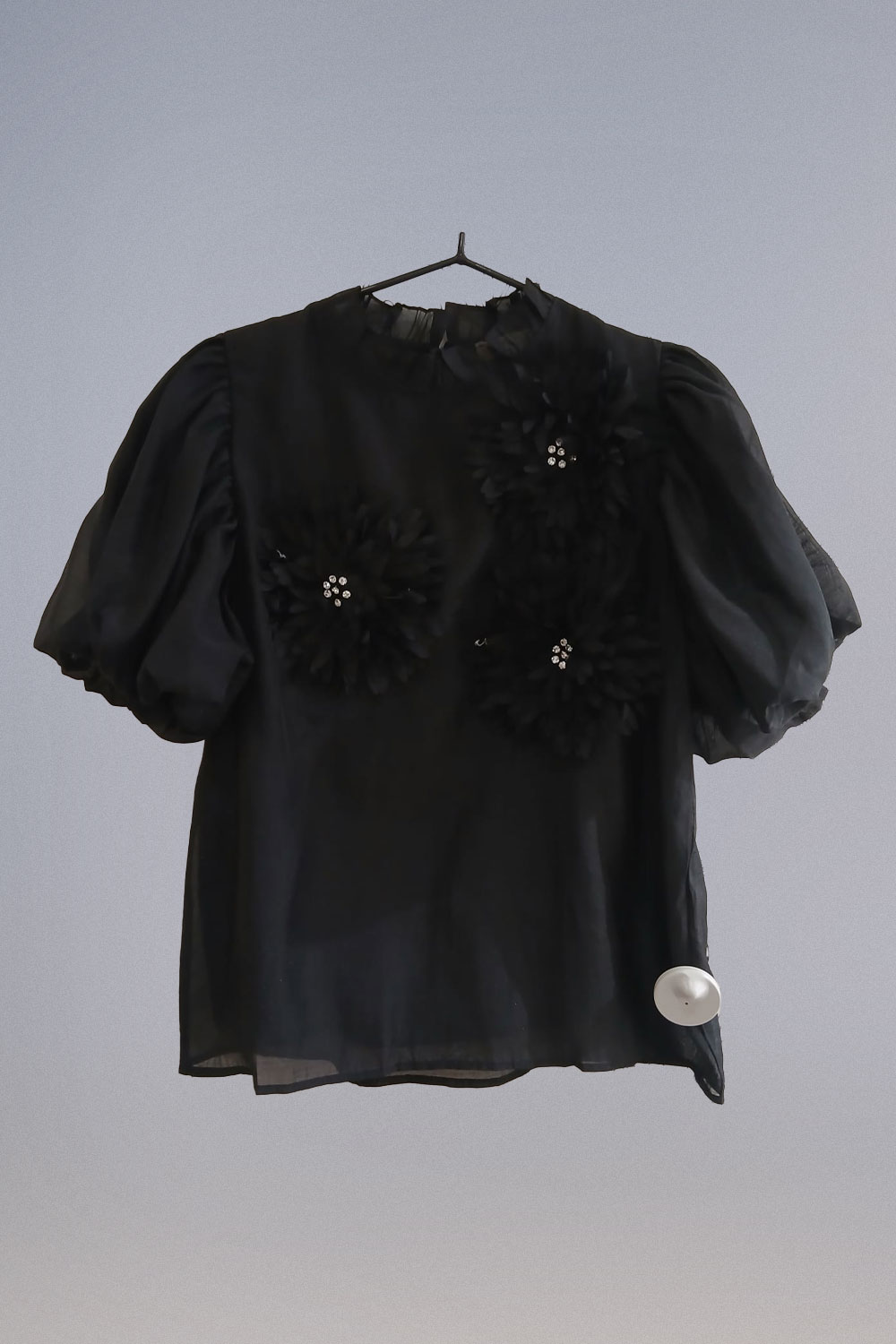 Blusa con Flores 3D - Imagen 3