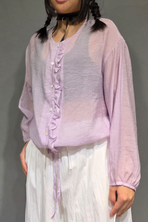 Alternative view of Blusa Gasa con Detalle Volante