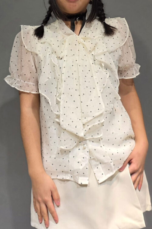 Alternative view of Blusa Gasa Lunares