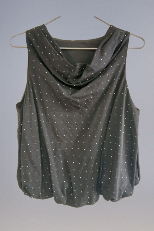 Blusa Globo con Cuello Bouche - Imagen 5