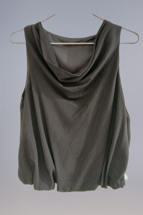 Blusa Globo con Cuello Bouche - Imagen 4