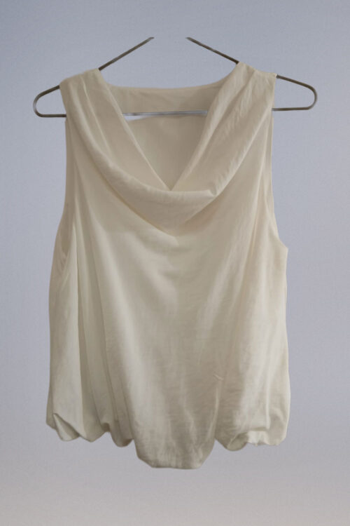 Blusa Globo con Cuello Bouche - Imagen 3