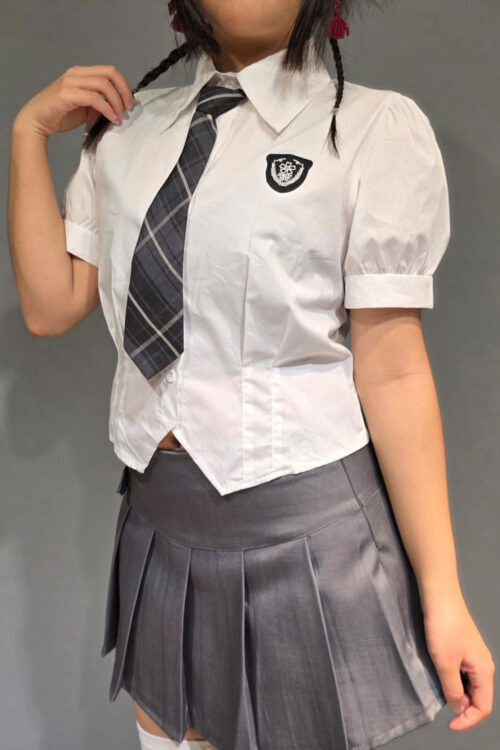 Alternative view of Camisa con Corbatín