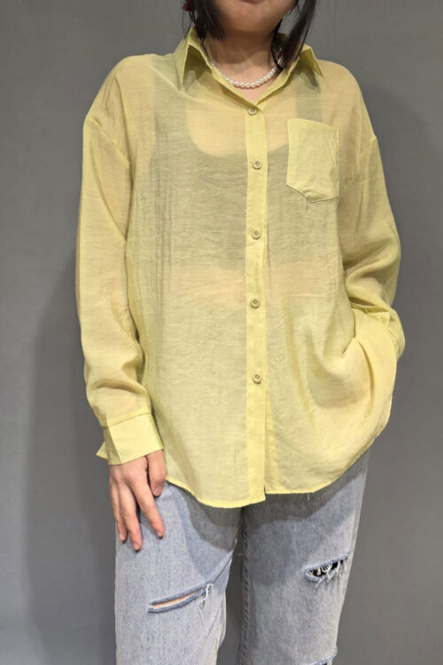 Camisa con Espalda Abierta