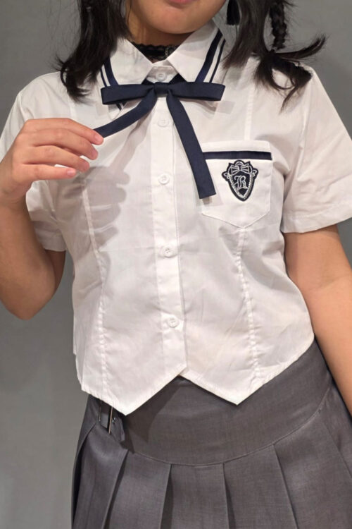 Alternative view of Camisa Preppy con Lazo