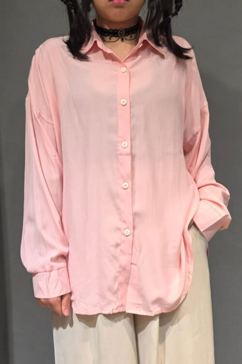 Camisa Rayón Suave Estilo Oversize