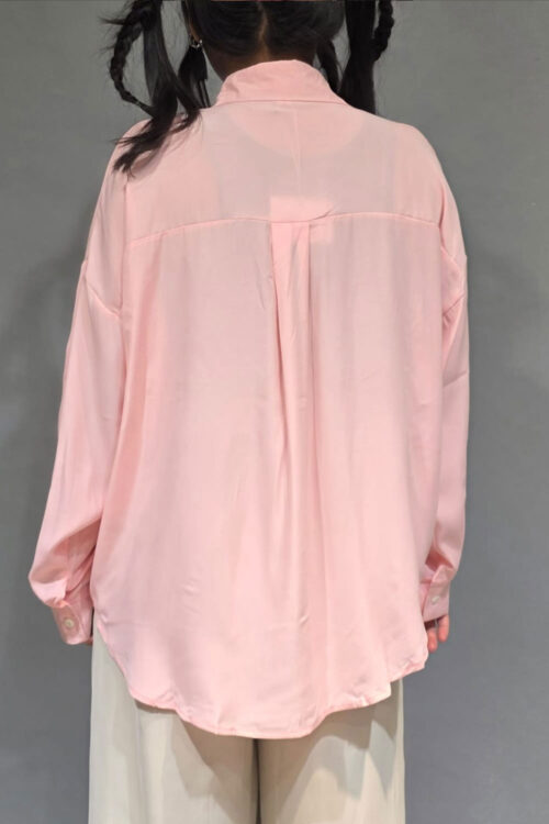 Alternative view of Camisa Rayón Suave Estilo Oversize