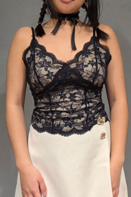 Croptop Encaje