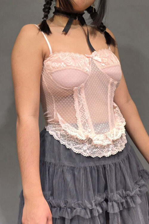Alternative view of Croptop Transparente