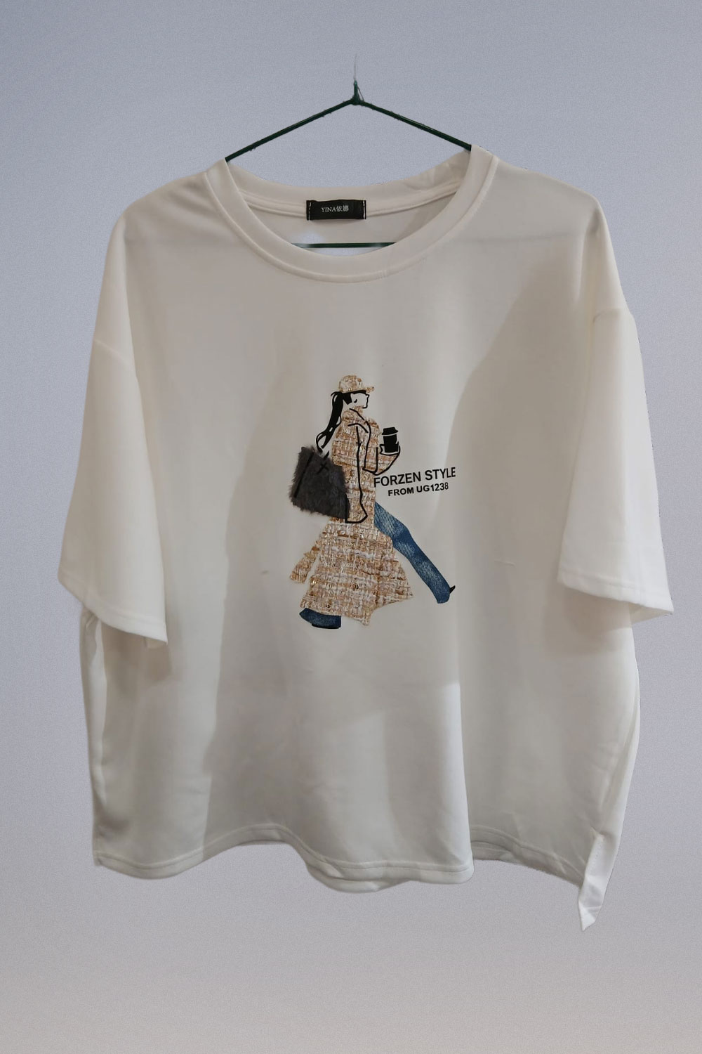 Polera con Apliqué Tweed - Imagen 5