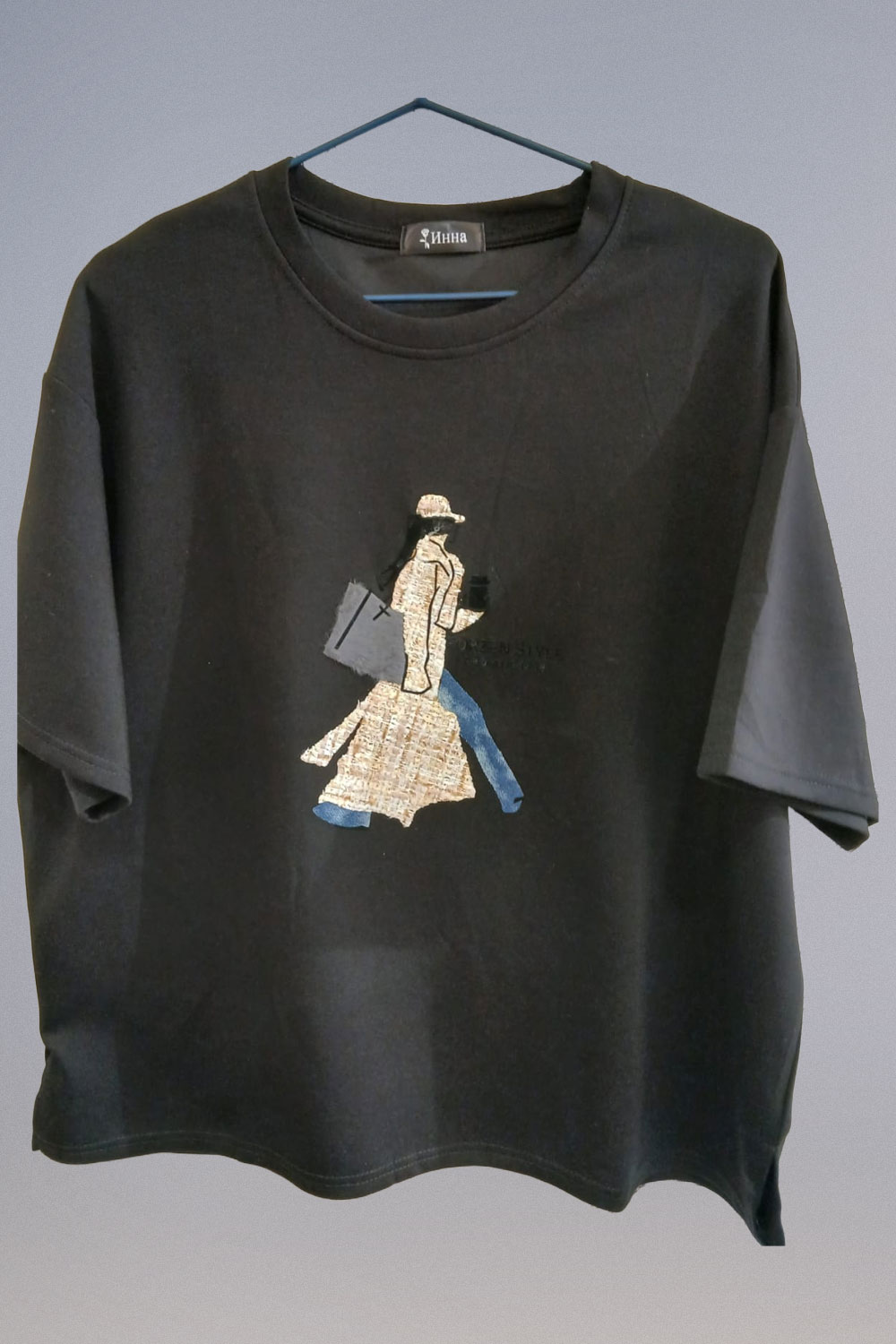 Polera con Apliqué Tweed - Imagen 4