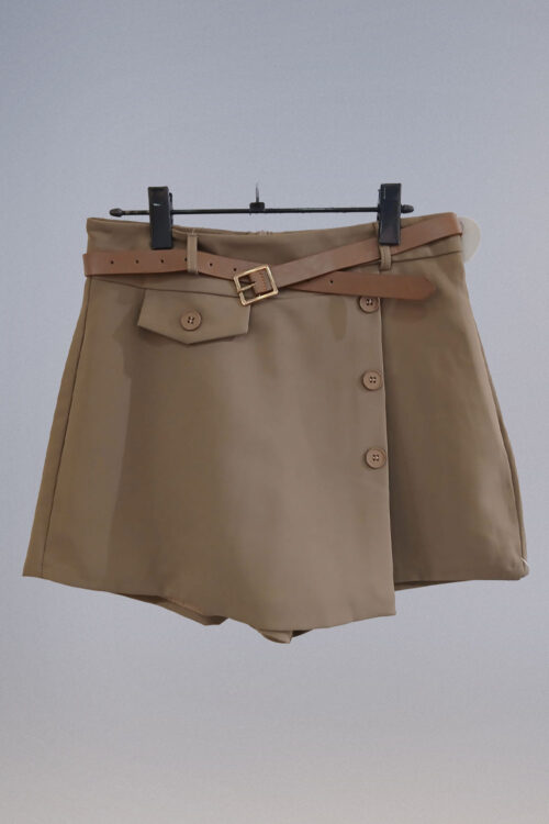 Shortsfalda con Cinturón - Imagen 4