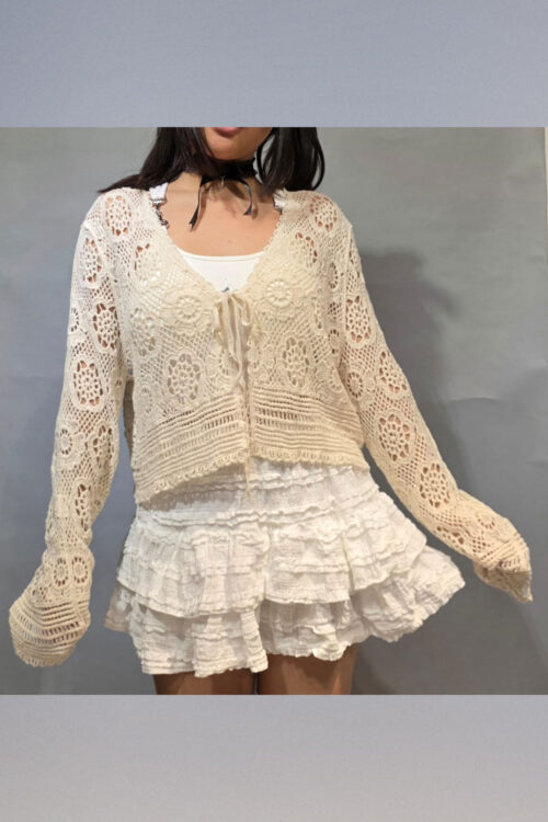 Alternative view of Tapado Macramé