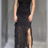 Vestido Tull con Brillo