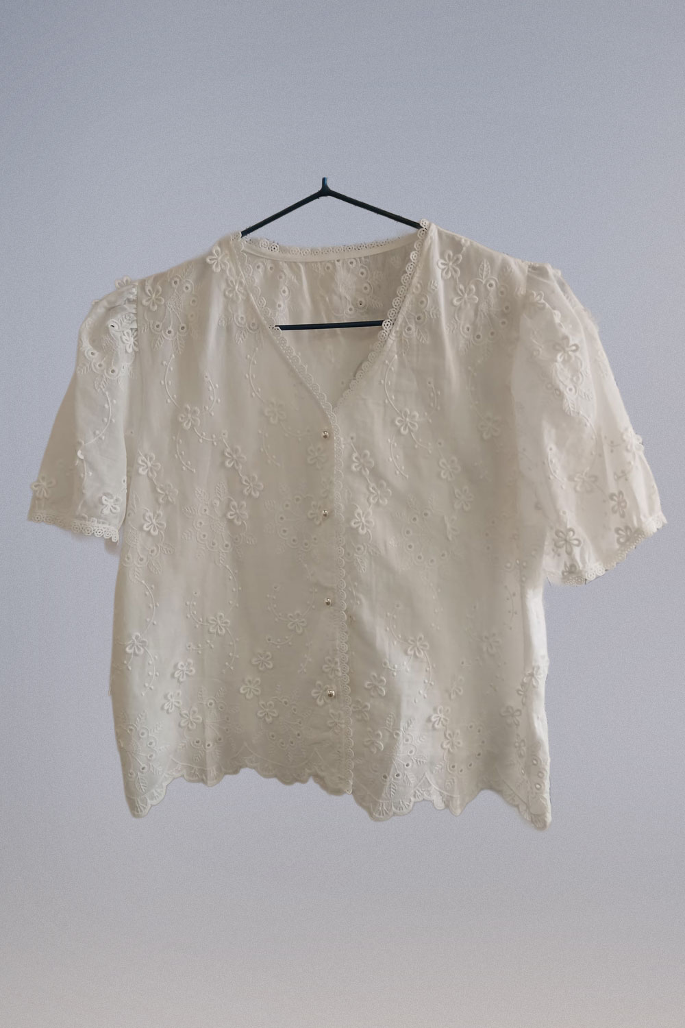 Blusa con Flores 3D - Imagen 6