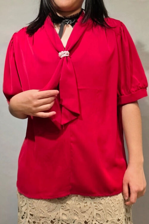 Alternative view of Blusa con Lazo
