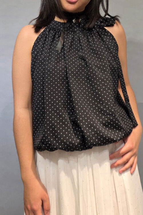 Alternative view of Blusa Halter Aglobada