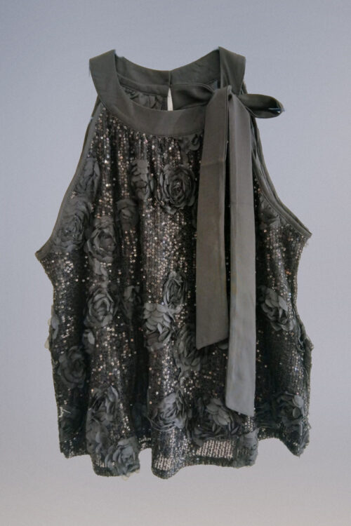 Blusa Halter con Lentejuelas - Imagen 4