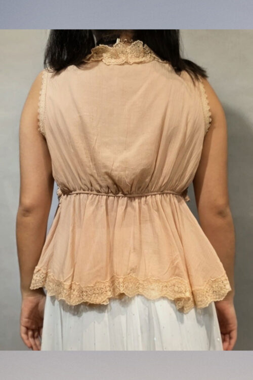 Blusa Lencera de Encaje y Gasa - Imagen 4