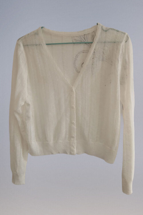 Cardigan Hilo Manga Larga - Imagen 3