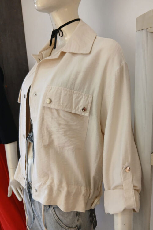 Alternative view of Chaqueta Similino Cintura Ajustable