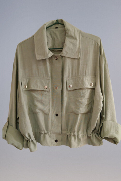 Chaqueta Similino Cintura Ajustable - Imagen 6