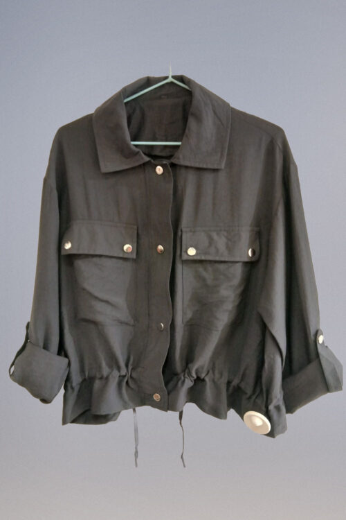Chaqueta Similino Cintura Ajustable - Imagen 4
