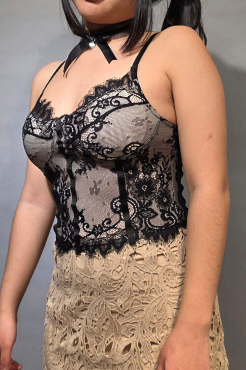 Alternative view of Croptop Encaje