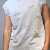 Polera con Moños de Perla