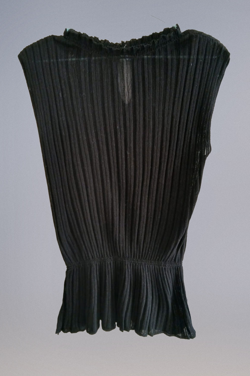 Polera Hilo de Canales con Cintura Peplum - Imagen 6